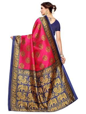 printed mysore silk saree with blouse - 16504457 - Standard Image - 2