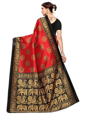 printed mysore silk saree with blouse - 16504459 - Standard Image - 2