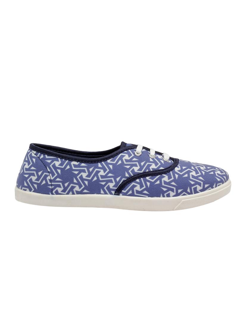 blue slip on casual shoes - 16504735 - Zoom Image - 2