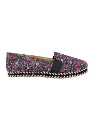 black slip on casual shoes - 16504738 - Standard Image - 2