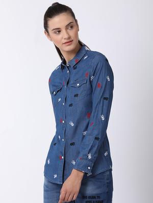long sleeved quirky shirt - 16504842 - Standard Image - 2