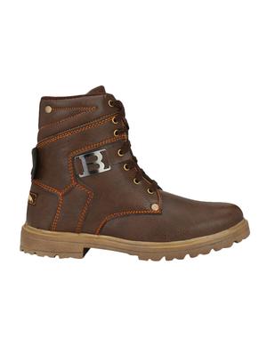 big fox brown leatherette high ankle boots - 16505500 - Standard Image - 2