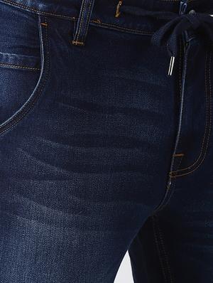 blue light washed ripped denim jeans - 16505807 - Standard Image - 5