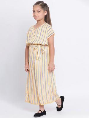 yellow viscose playsuit - 16507037 - Standard Image - 2