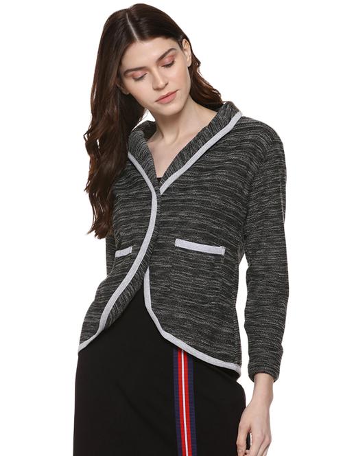 contrast tapping pocket patch blazer - 16507453 - Standard Image - 1