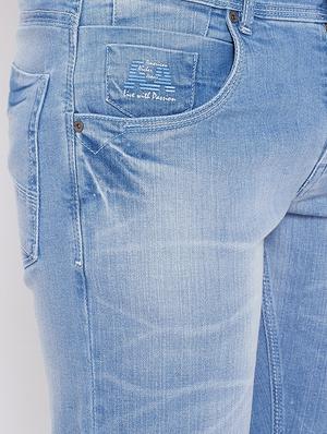 blue light washed jeans - 16509320 - Standard Image - 5