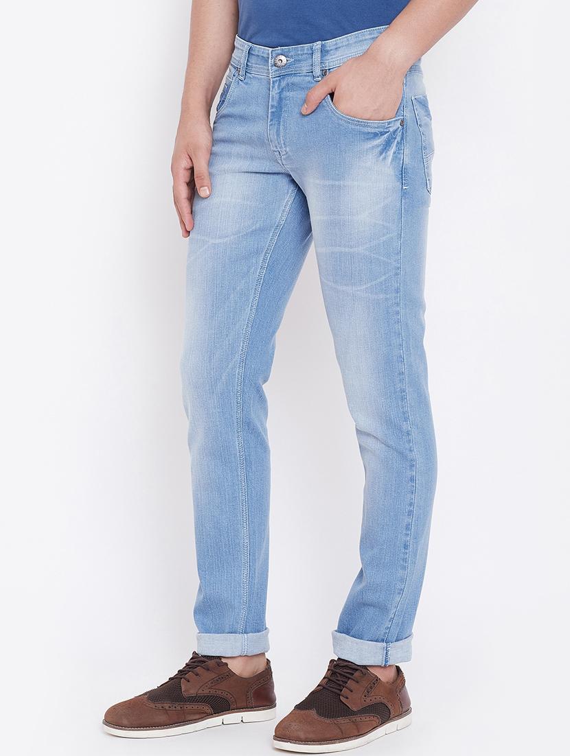 blue light washed jeans - 16509320 - Zoom Image - 2