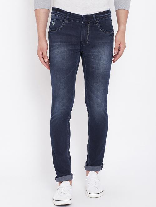 blue light washed jeans - 16509331 - Standard Image - 1