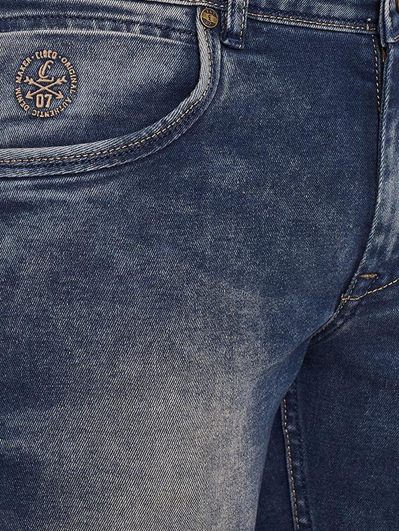 blue heavy washed denim jeans - 16509335 - Zoom Image - 5