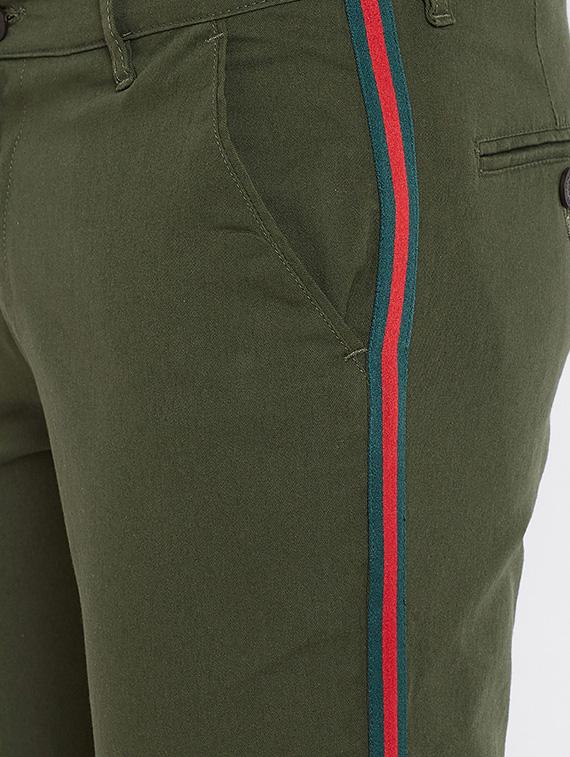 green side taped joggers - 16509378 - Zoom Image - 5