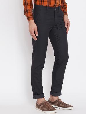 black checkered chinos - 16509379 - Standard Image - 2