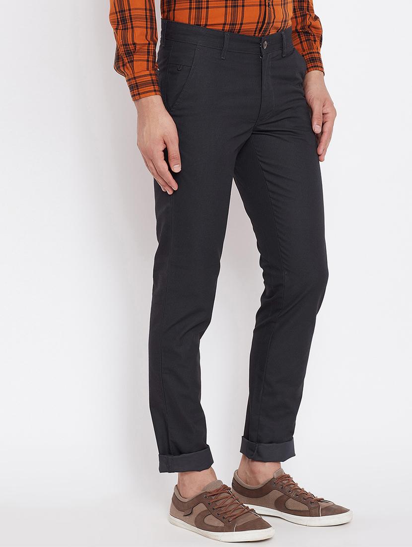 black checkered chinos - 16509379 - Zoom Image - 2