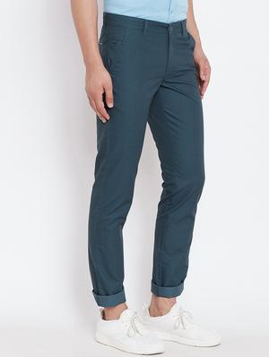 blue checkered chinos - 16509380 - Standard Image - 2