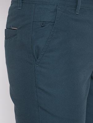 blue checkered chinos - 16509380 - Standard Image - 5