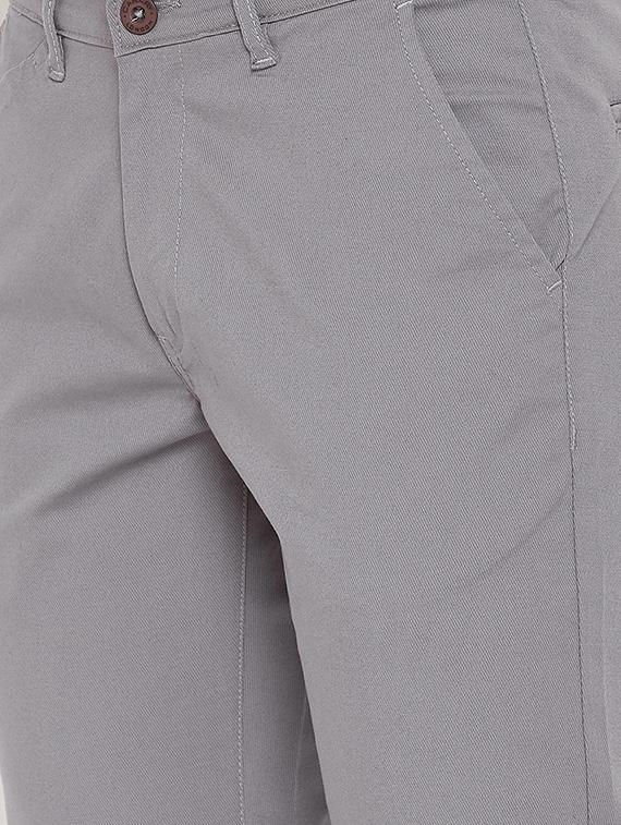 grey solid chinos - 16509382 - Zoom Image - 5