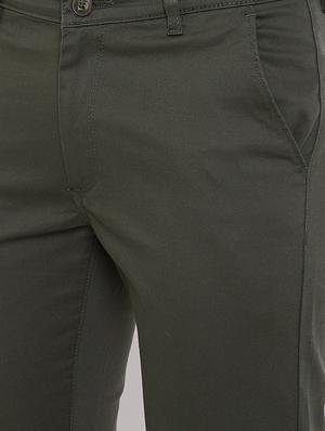 green solid chinos - 16509402 - Standard Image - 5