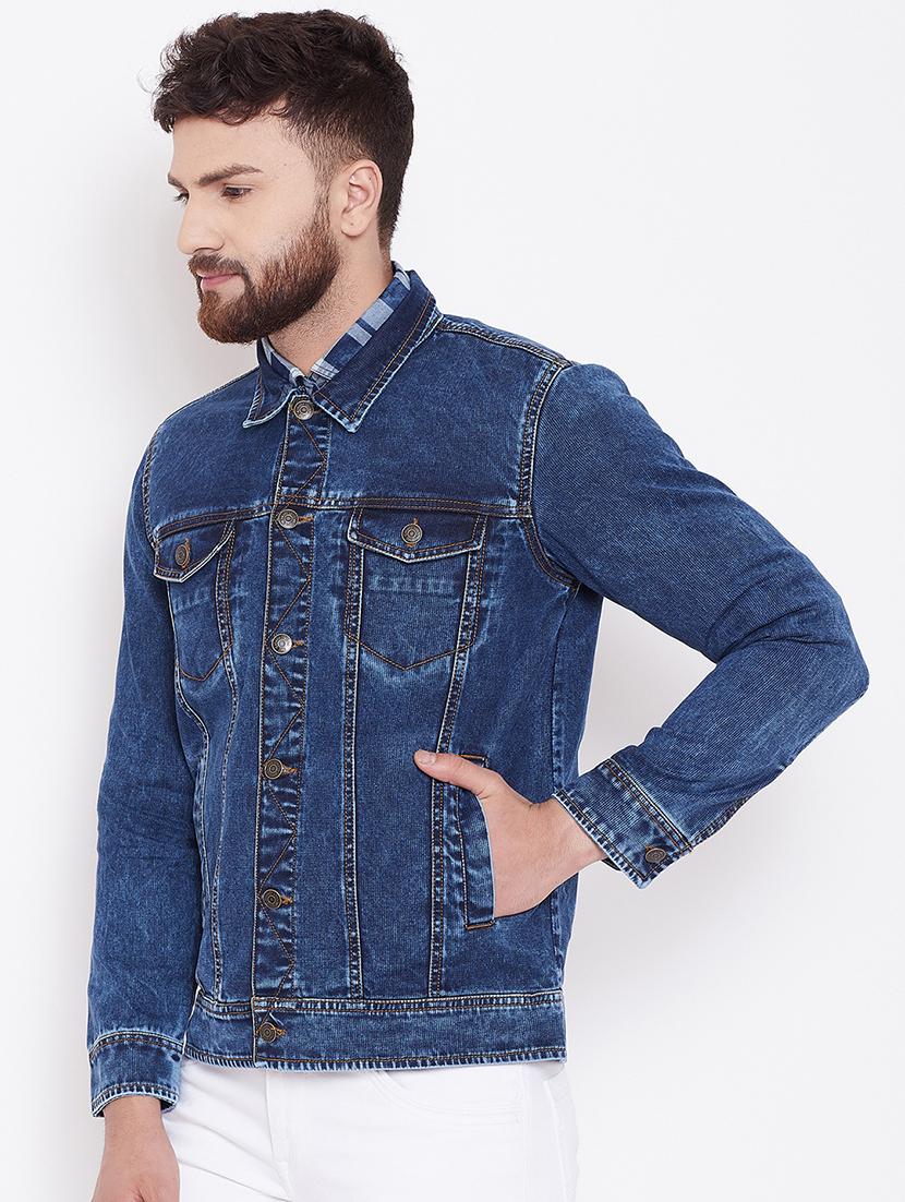 blue faded denim jacket - 16509457 - Zoom Image - 2