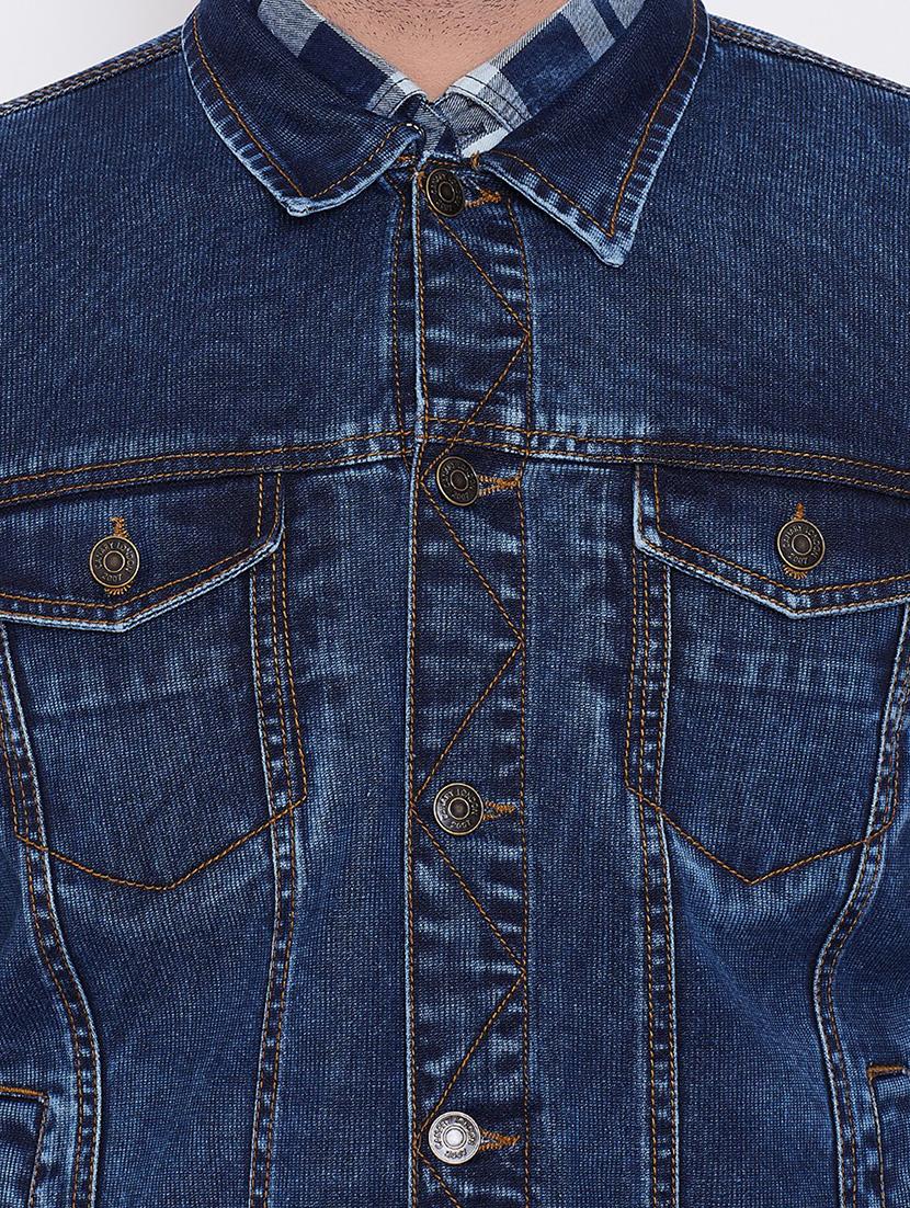 blue faded denim jacket - 16509457 - Zoom Image - 5
