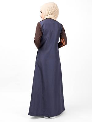 solid a-line cloaks & abaya - 16510672 - Standard Image - 2