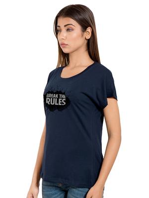 drop shoulder quirky printed tee - 16510902 - Standard Image - 2