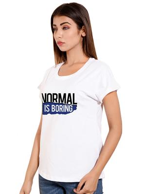 drop shoulder quirky print tee - 16510969 - Standard Image - 2