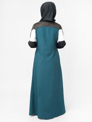 contrast a-line cloaks & abaya - 16511476 - Standard Image - 2