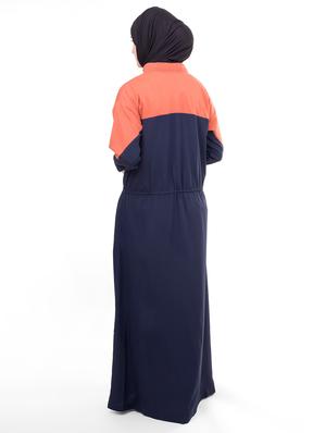 solid a-line cloaks & abaya - 16511535 - Standard Image - 2