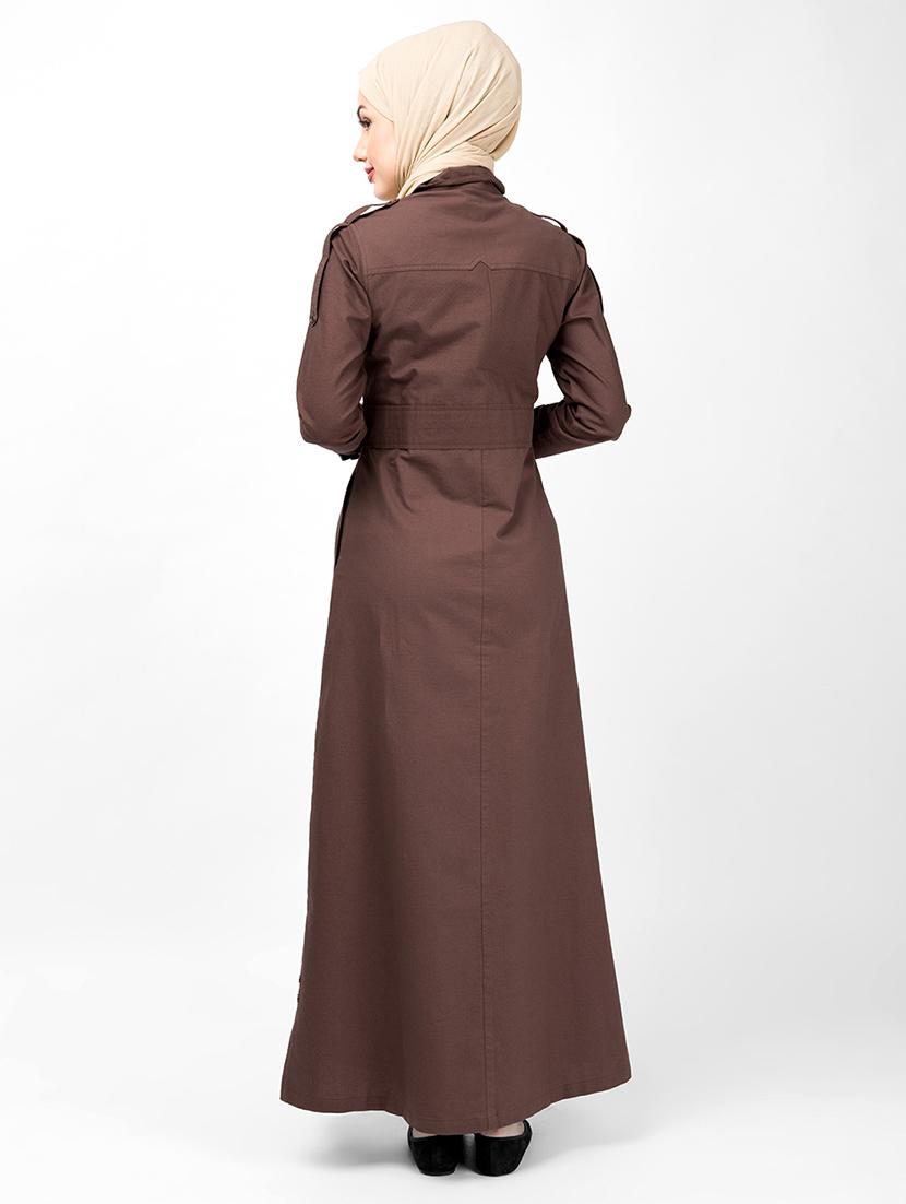 solid a-line cloaks & abaya - 16511711 - Zoom Image - 2