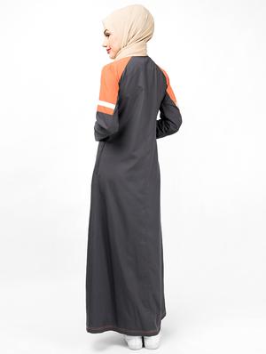 solid a-line cloaks & abaya - 16511715 - Standard Image - 2