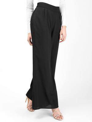 high rise pleated palazzo - 16512857 - Standard Image - 2