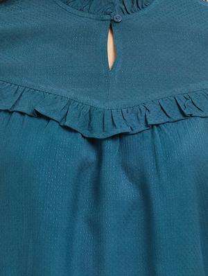 frill detail solid top - 16513107 - Standard Image - 5