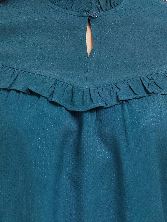 frill detail solid top - 16513107 - Zoom Image - 5