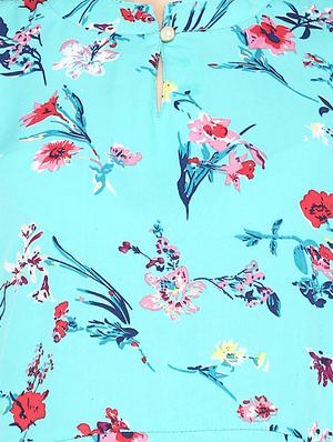 floral a-line ethnic dress - 16513445 - Standard Image - 5