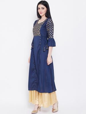 block print a-line suit set - 16514881 - Standard Image - 2