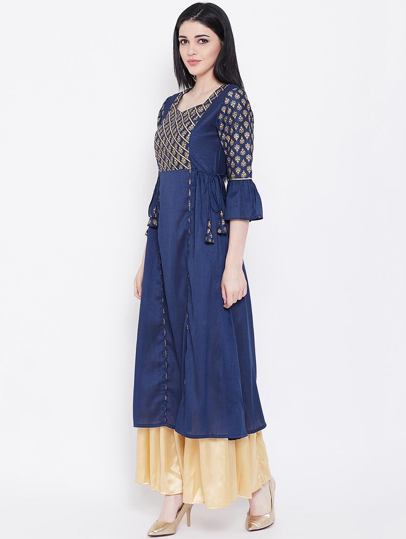 block print a-line suit set - 16514881 - Zoom Image - 2