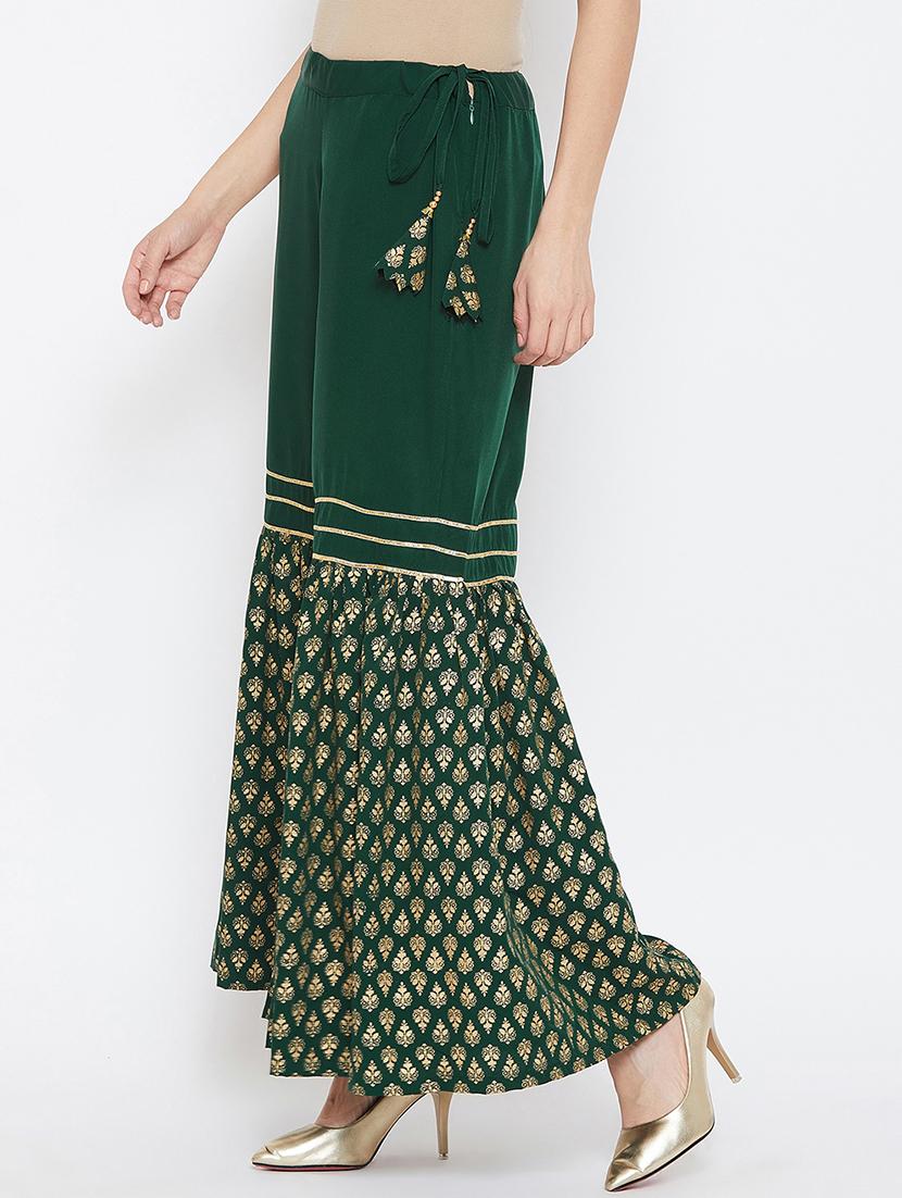 ethnic motif printed sharara - 16514886 - Zoom Image - 2