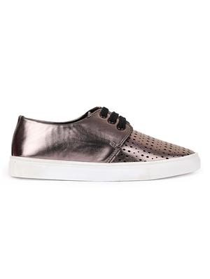 metallic lace-up casual shoes - 16515298 - Standard Image - 2