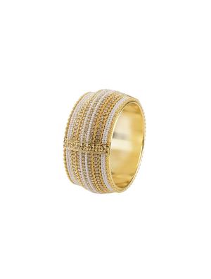 white metal bangle - 16517135 - Standard Image - 2