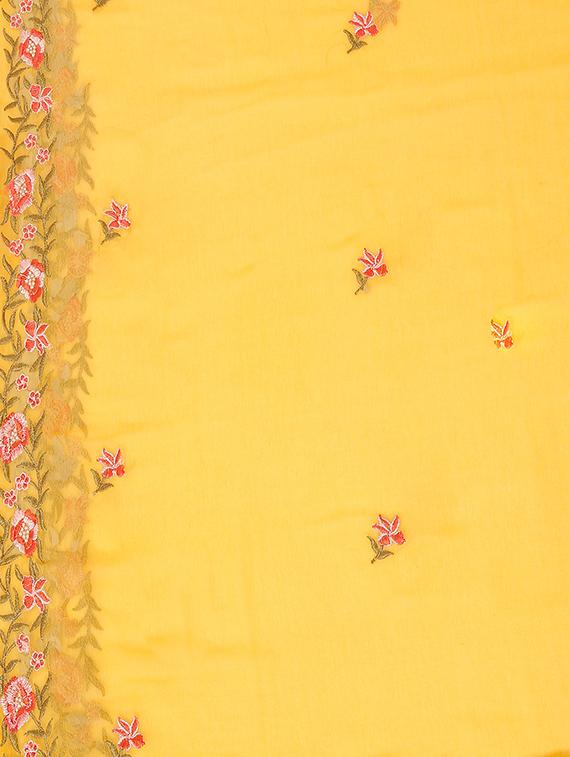 embroidered unstitched suit - 16517573 - Zoom Image - 5