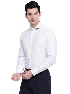 white checkered formal shirt - 16518193 - Standard Image - 2