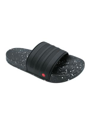 pampys angel black rubber slip on flip flops - 16518224 - Standard Image - 2