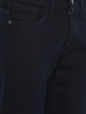 dark blue plain denim jeans - 16518737 - Standard Image - 5