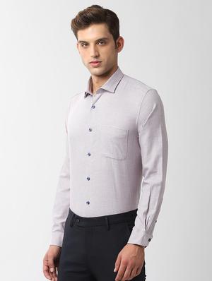 white self design formal shirt - 16518901 - Standard Image - 2