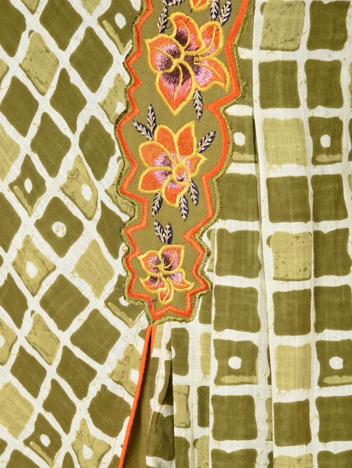 printed layered kurta - 16520016 - Zoom Image - 5