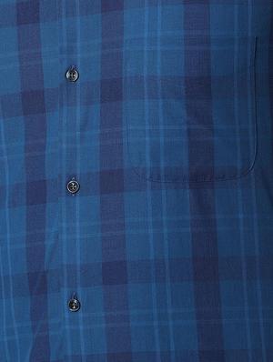 blue checkered formal shirt - 16520884 - Standard Image - 5