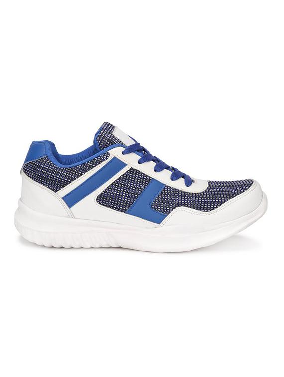 koxko blue fabric lace up sport shoes - 16524392 - Zoom Image - 2