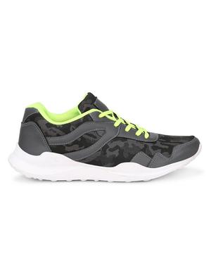 koxko grey fabric lace up sport shoes - 16524401 - Standard Image - 2
