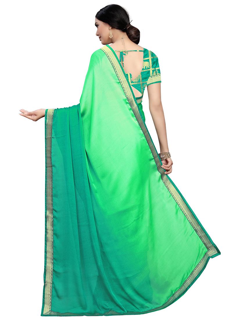 ombre gota patti saree with blouse - 16524743 - Zoom Image - 2