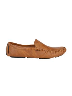 foggy tan leatherette slip on loafers - 16524891 - Standard Image - 2