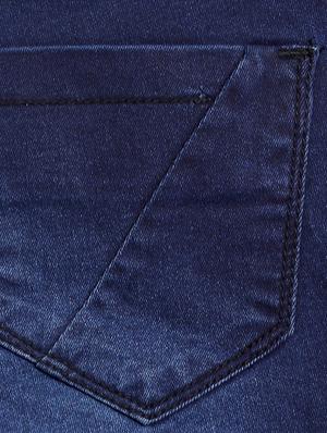 button detail high rise jeans - 16524941 - Standard Image - 5